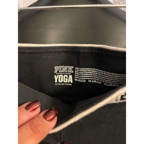 Vs pink bling logo leggings- /pants large - Picture 5 of 5